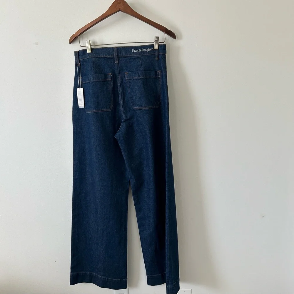 Favorite Daughter The Mischa Super High Rise Wide Leg Jean Sz 29 NWT - Picture 6 of 10